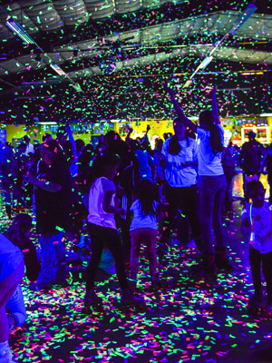Skagit Skate Glow Party Images